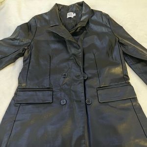 Princess Polly Leather Blazer